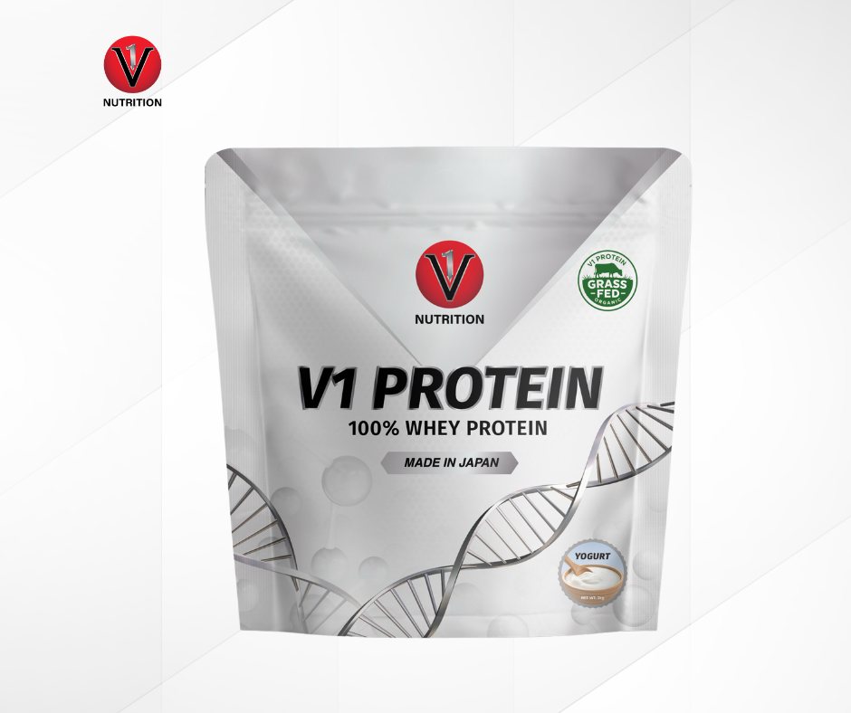 V1 Whey Protein Grass-Fed 3kg 100serving - Made In Japan