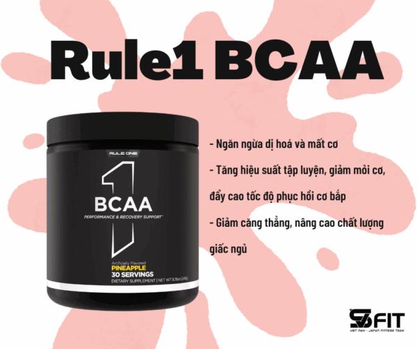 BCAA RULE1 30 lần dùng
