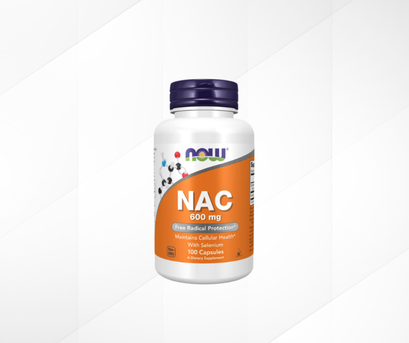 NOW NAC VIÊN UỐNG BẢO VỆ LÁ GAN 600MG - 100 VIÊN