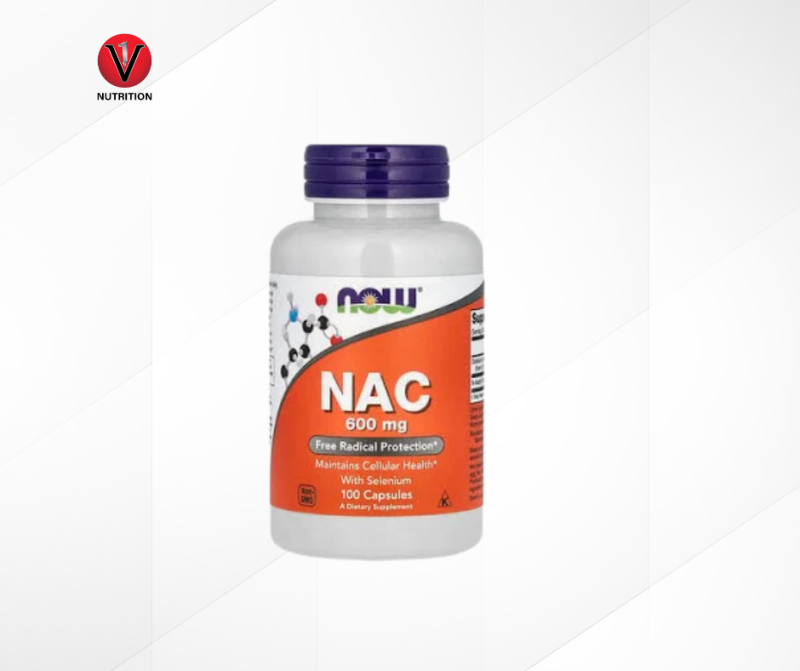 NOW NAC VIÊN UỐNG BẢO VỆ LÁ GAN 600MG - 100 VIÊN