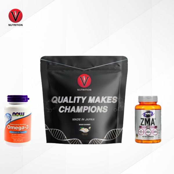 Combo Tăng Cân Khỏe Mạnh ( V1 mass + Omega 200v + ZMA)