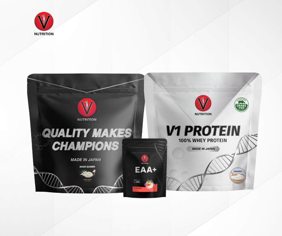 Tăng cân tăng cơ nạc cùng V1 nutrition