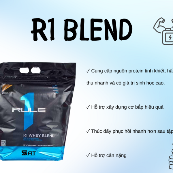 Alternative view of Rule 1 R1 Whey Blend