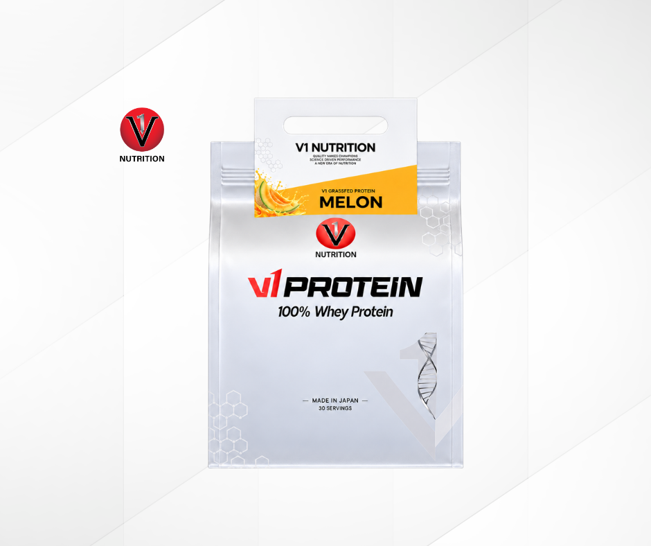 V1 Whey Protein Grass-Fed 900g 30servings - Made In Japan - Ảnh 3