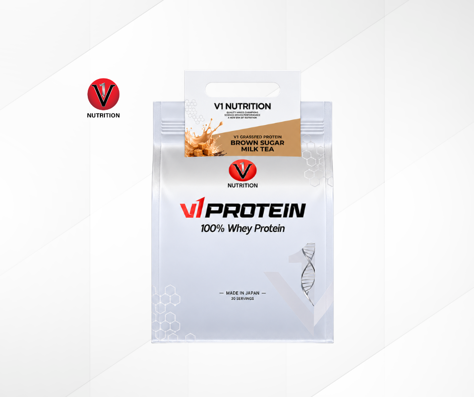 V1 Whey Protein Grass-Fed 900g 30servings - Made In Japan